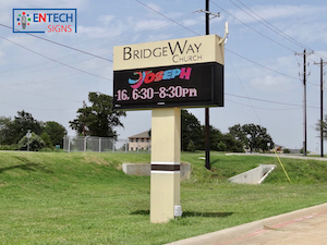 Bridgeway Church LED Sign