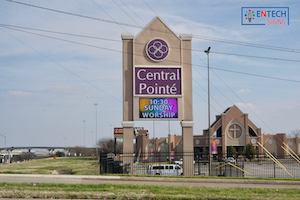 Central Pointe Church of Christ LED Sign