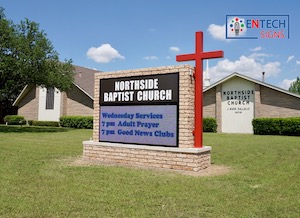 Northside Baptist Church LED Sign