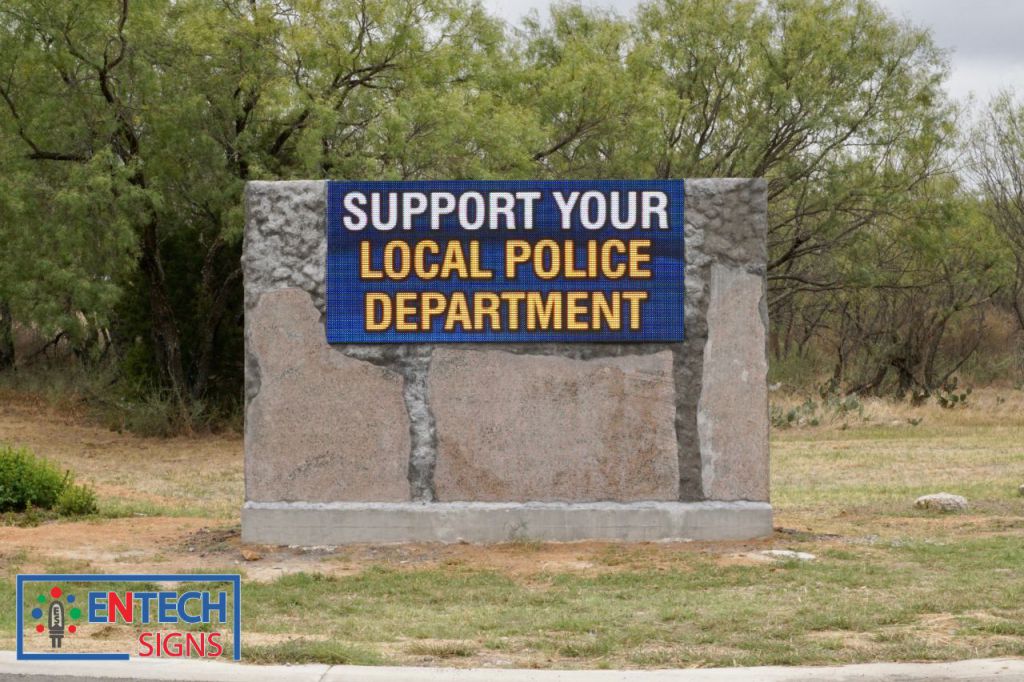 Help Promote Safety and Keep Your City Safe with a Digital Marquee!