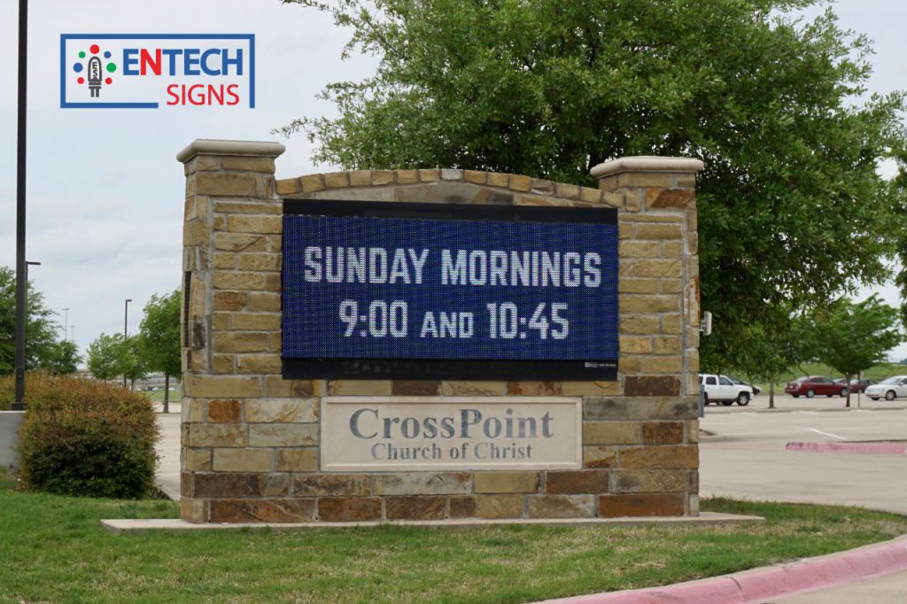 Promote Sermon Times and Special Events with a Digital LED Sign!