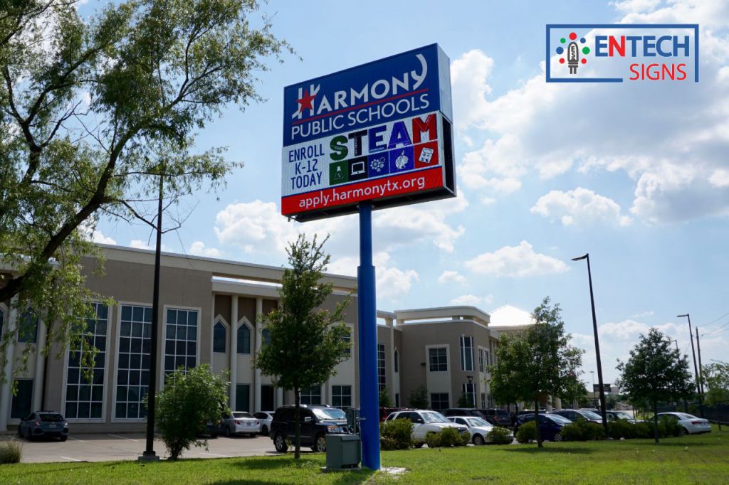 School LED Signs Advertise Programs, Classes, Services and More!